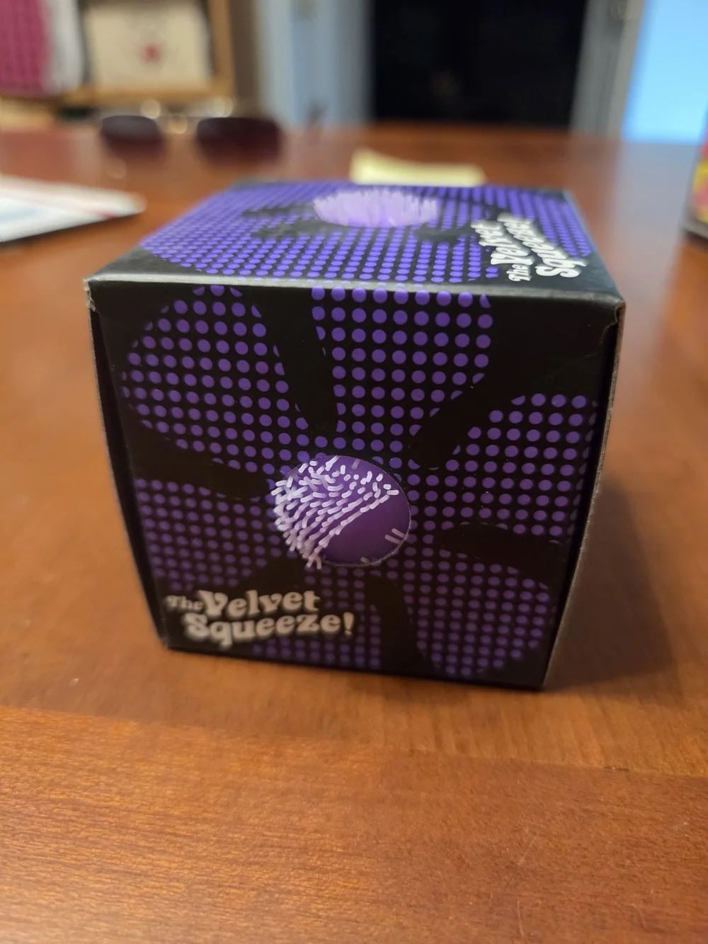 Nee Doh Fuzz Ball Flower Power - Purple Sensory Toy